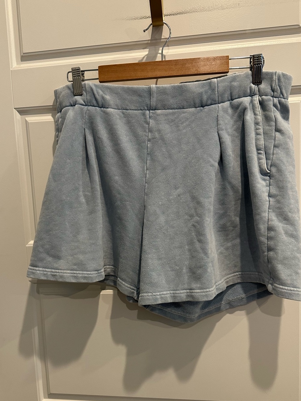 Aerie Women's New Heights Trouser Fleece Shorts